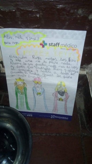 Carta de Berenice a Los Reyes Magos.