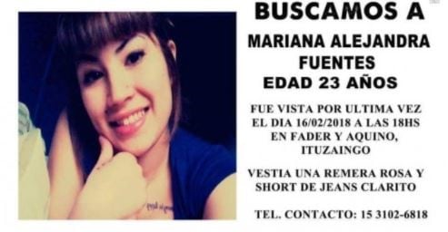 Buscan a una chica desaparecida en Bajo Flores