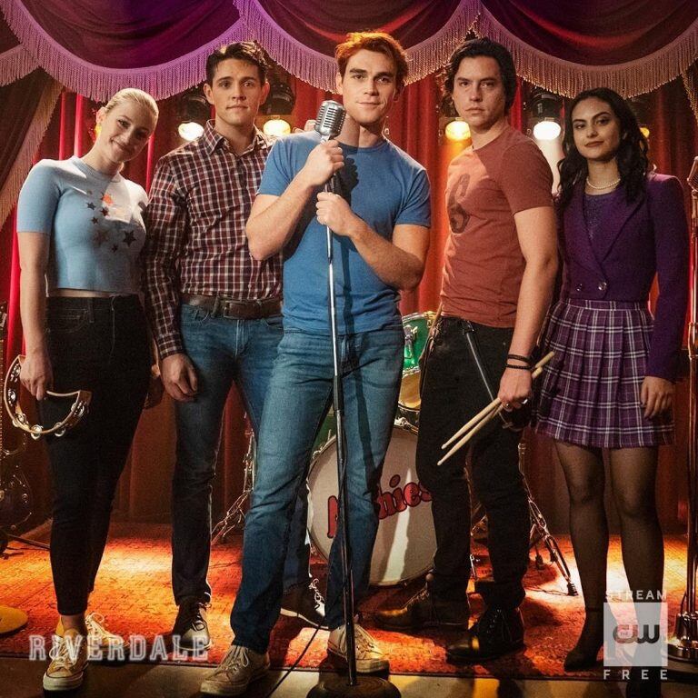 protagonistas de la serie "Riverdale". (Instagram/thecwriverdale)