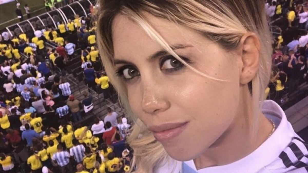 El festejo de Wanda Nara por el gol de Icardi: "¡Golazoo!"