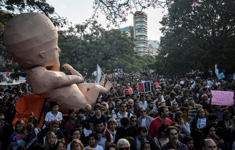 "Marcha por la vida" en Capital Federal