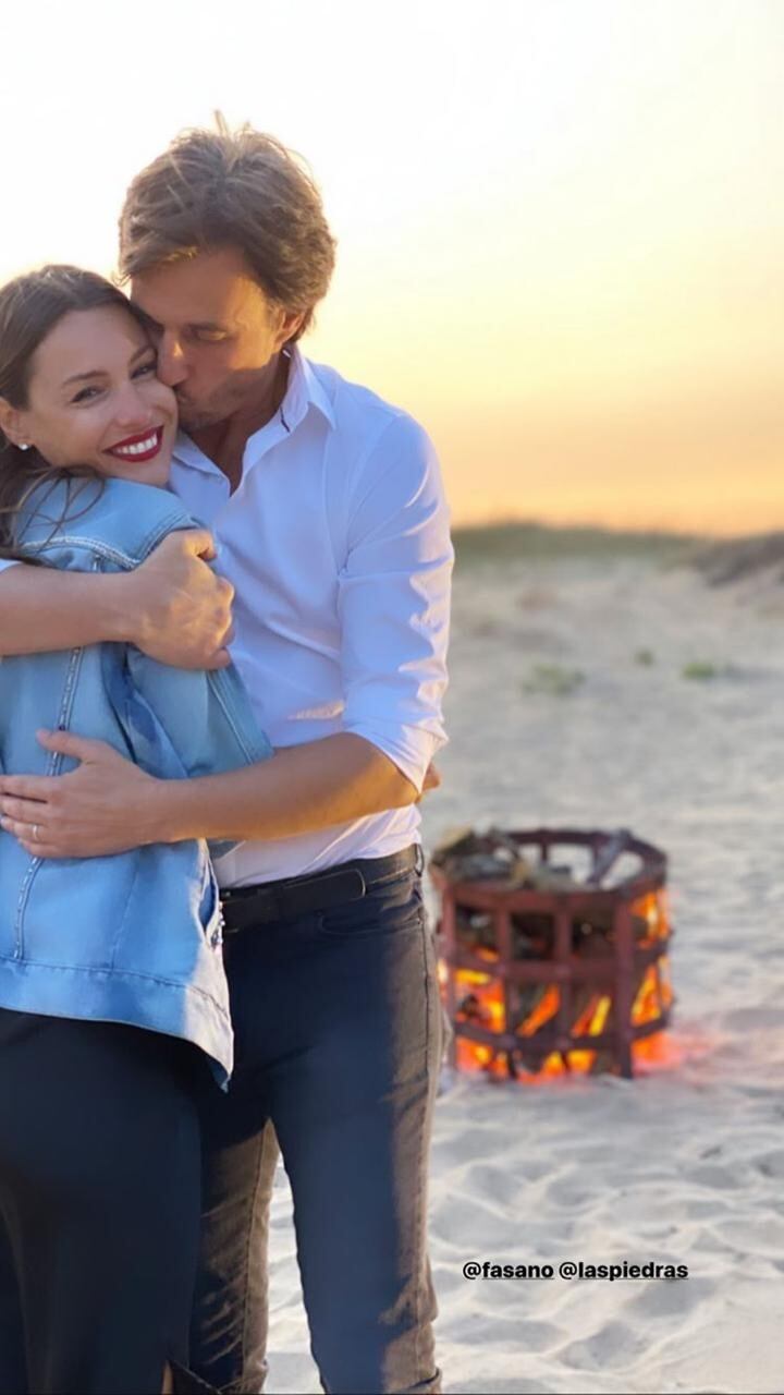 Pampita celebró sus 42 años en Punta del Este.