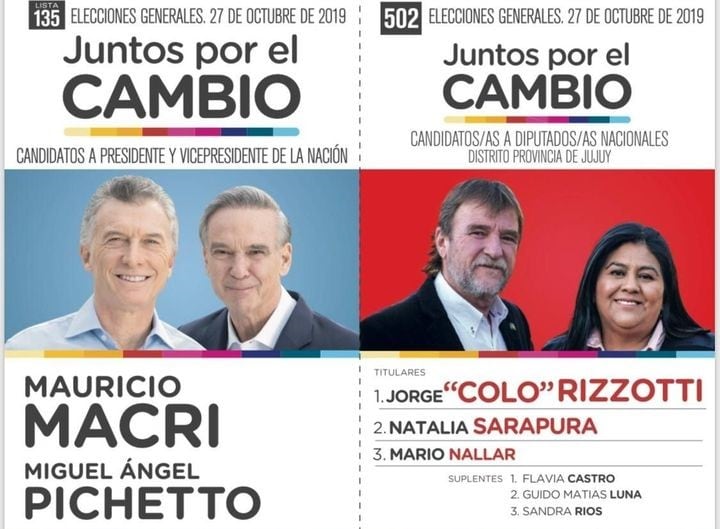 El oficialismo jujeño presentó la boleta que lleva a sus candidatos para las elecciones del 27 de este mes.