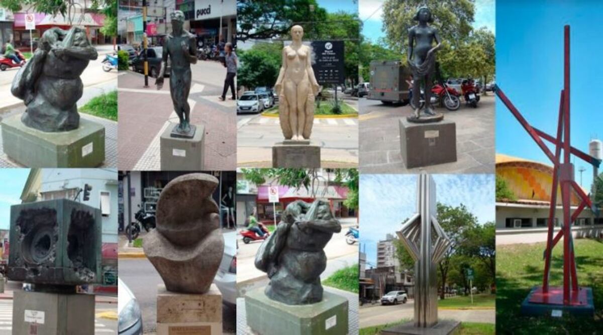 Esculturas de Resistencia fueron declaradas Patrimonio Nacional