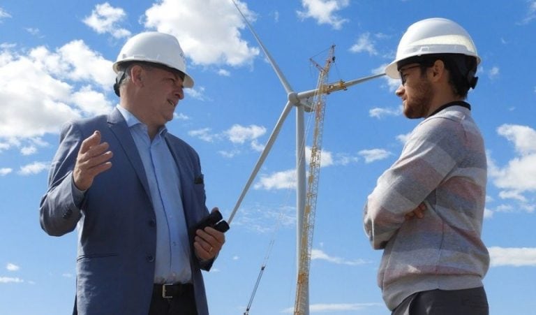 Mariano Uset en parque Pampa Energía III