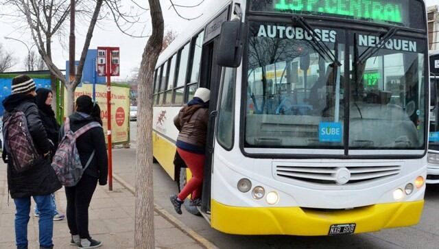 Paro de transporte en Neuquén.