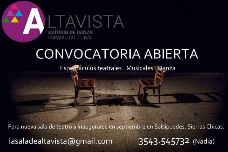 Convocatoria abierta (Foto: Altavista)