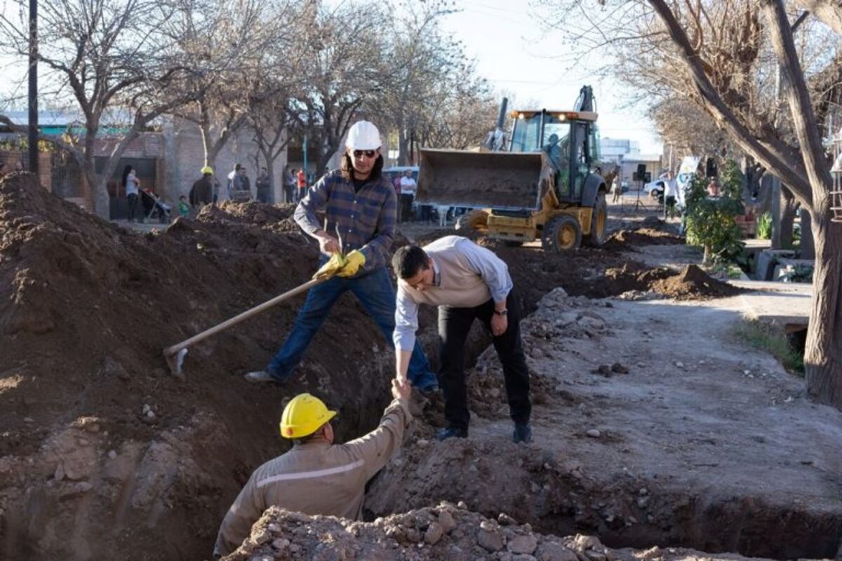 El 70% de los vecinos de Alvear cuenta con servicio de cloacas