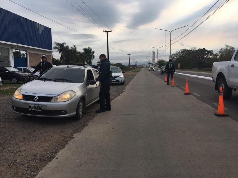 El dispositivo se llevó a cabo este martes por la mañana y se extendió a lo largo de avenida Sabin. (Web).