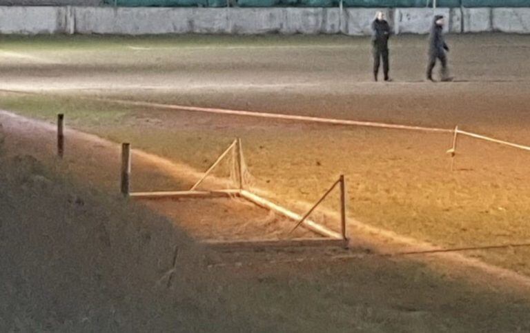 Falleció este lunes por la tarde luego de que se le cayera un arco de fútbol encima (web).