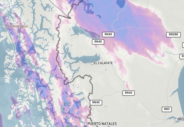 Clima en El Calafate.