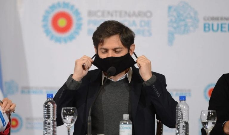 Axel Kicillof, gobernador de la Provincia de Buenos Aires. (Foto: Mauricio Nievas/Clarín)