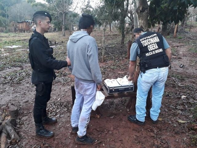 Detenido con marihuana en Oberá