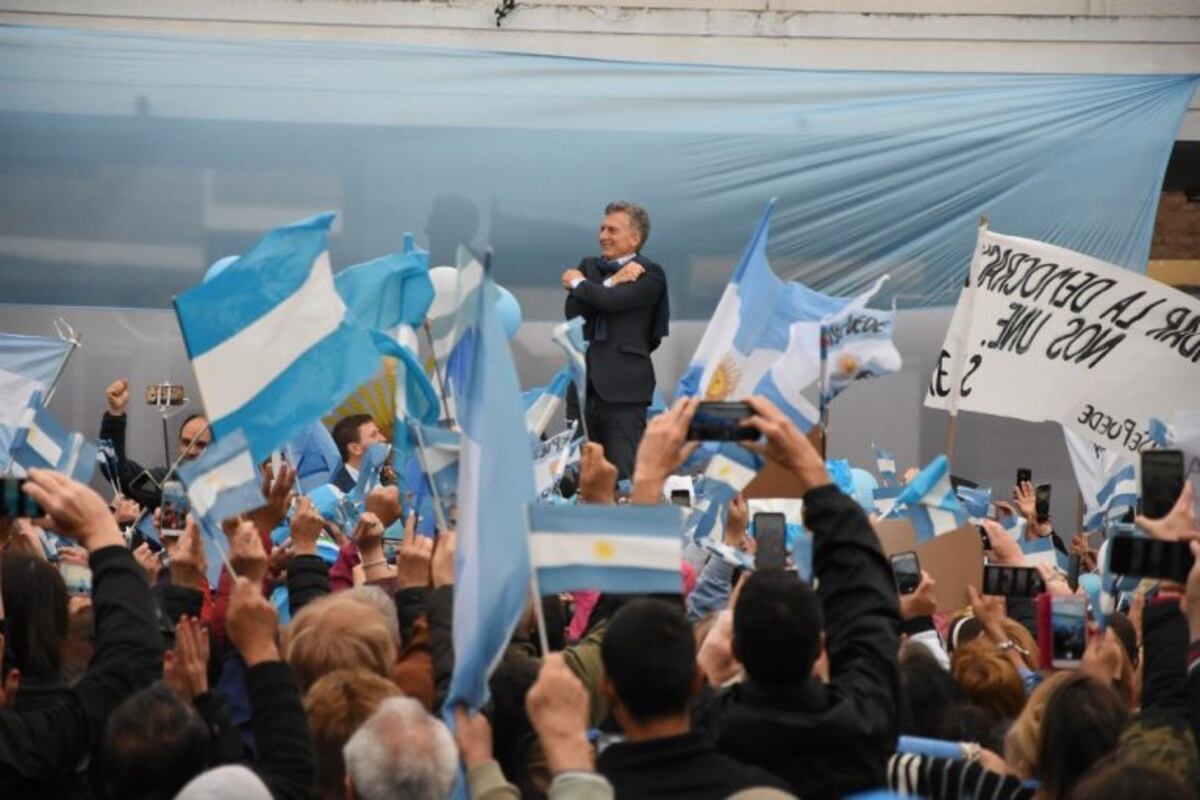 Mauricio Macri cerró su gira en la provincia de Santa Fe en Rafaela