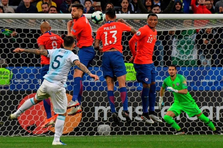 Leandro Paredes, uno de los mejores en Argentina.