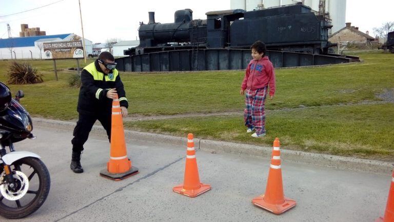 Seguridad Vial en la Fiesta Provincial del Trigo