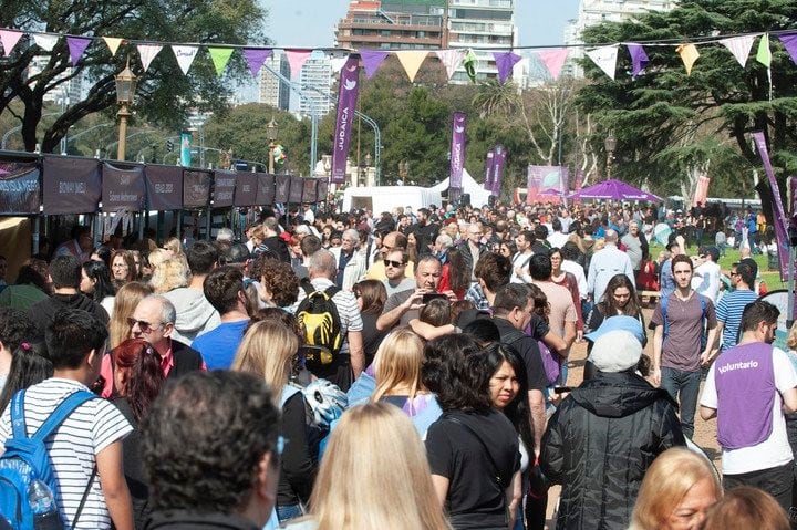 Celebraciones del Rosh Hashana en Palermo, Buenos AIres. (Foto:Web)