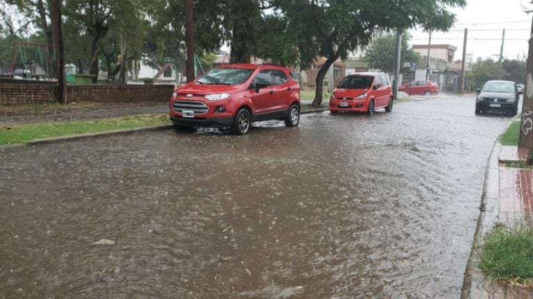 Córdoba tras las lluvias torrenciales de este viernes.