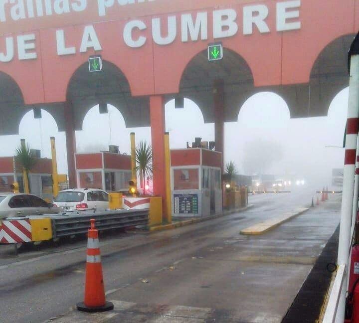 El peaje La Cumbre, en San Luis.