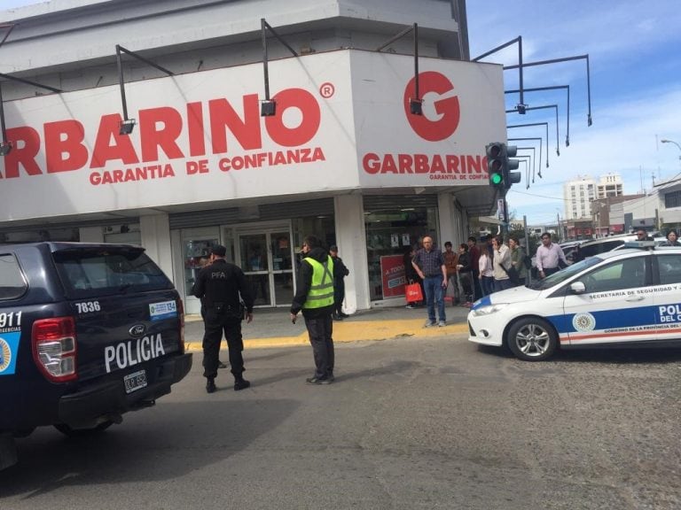 Agresión en pleno centro de la ciudad.