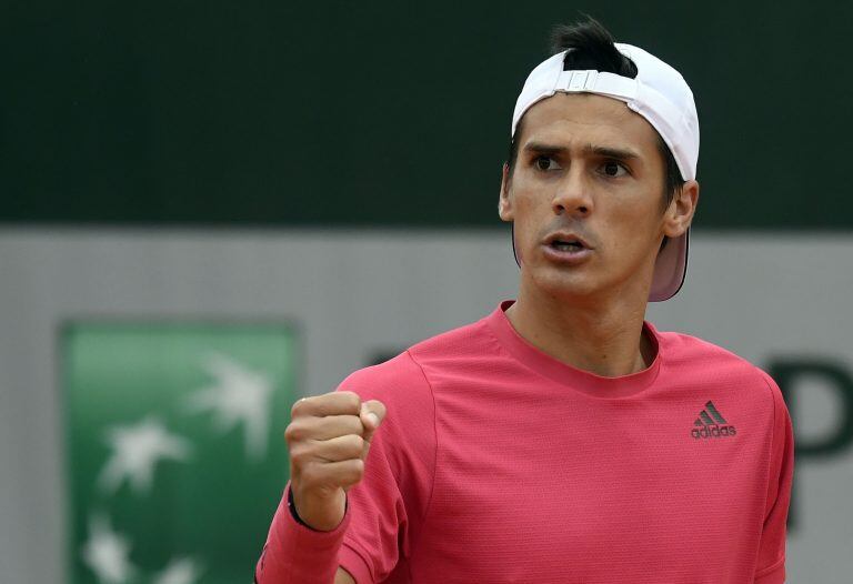 Federico Coria en el inicio de Roland Garros (Foto: EFE/EPA/JULIEN DE ROSA)