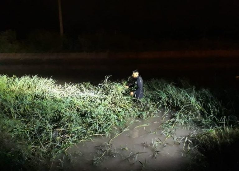 Buscan a un menor que desapareció en el canal de la Soberanía. (Foto: Diario Chaco)