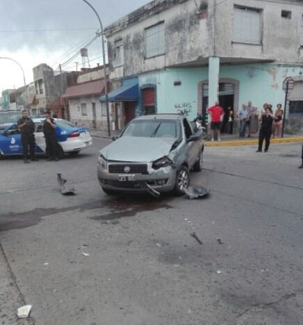 Borracho chocó dos veces en zona norte