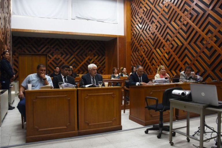 Juicio a Walter Rubén Miranda por el homicidio de la cadete Casandra Fernández. Foto: El Diario de la República.