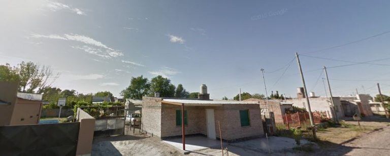 El hecho se registró en el barrio Santa Clara, Viedma (web).