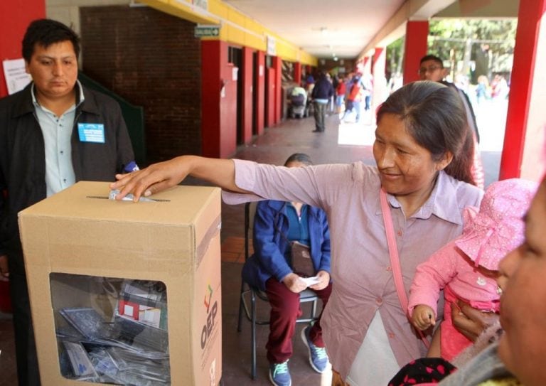 Una disposición de bioseguridad que se agrega es la votación fraccionada por horarios.