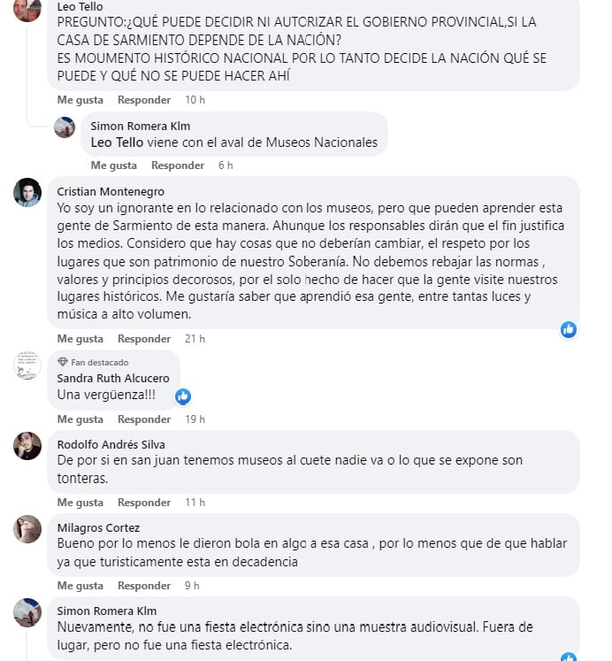 Repercusiones en las rede sociales