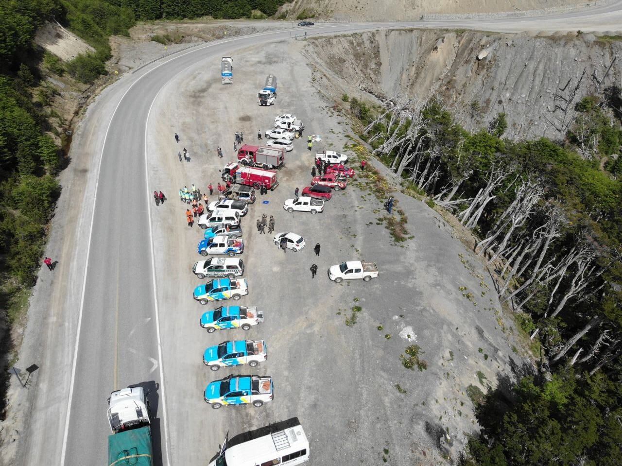 Defensa Civil Municipal, participó del simulacro que nucleó a varios entes municipales y unidades de YPF.