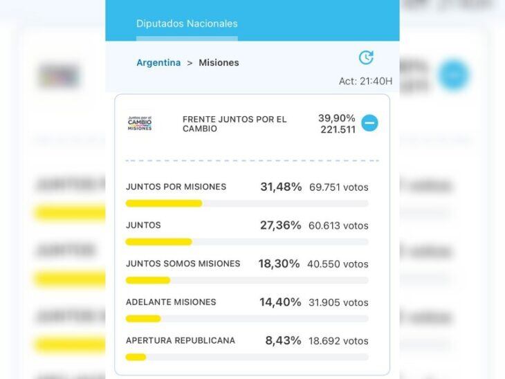 PASO 2021 en Misiones| En la interna de JxC, Martín Arjol se impone.