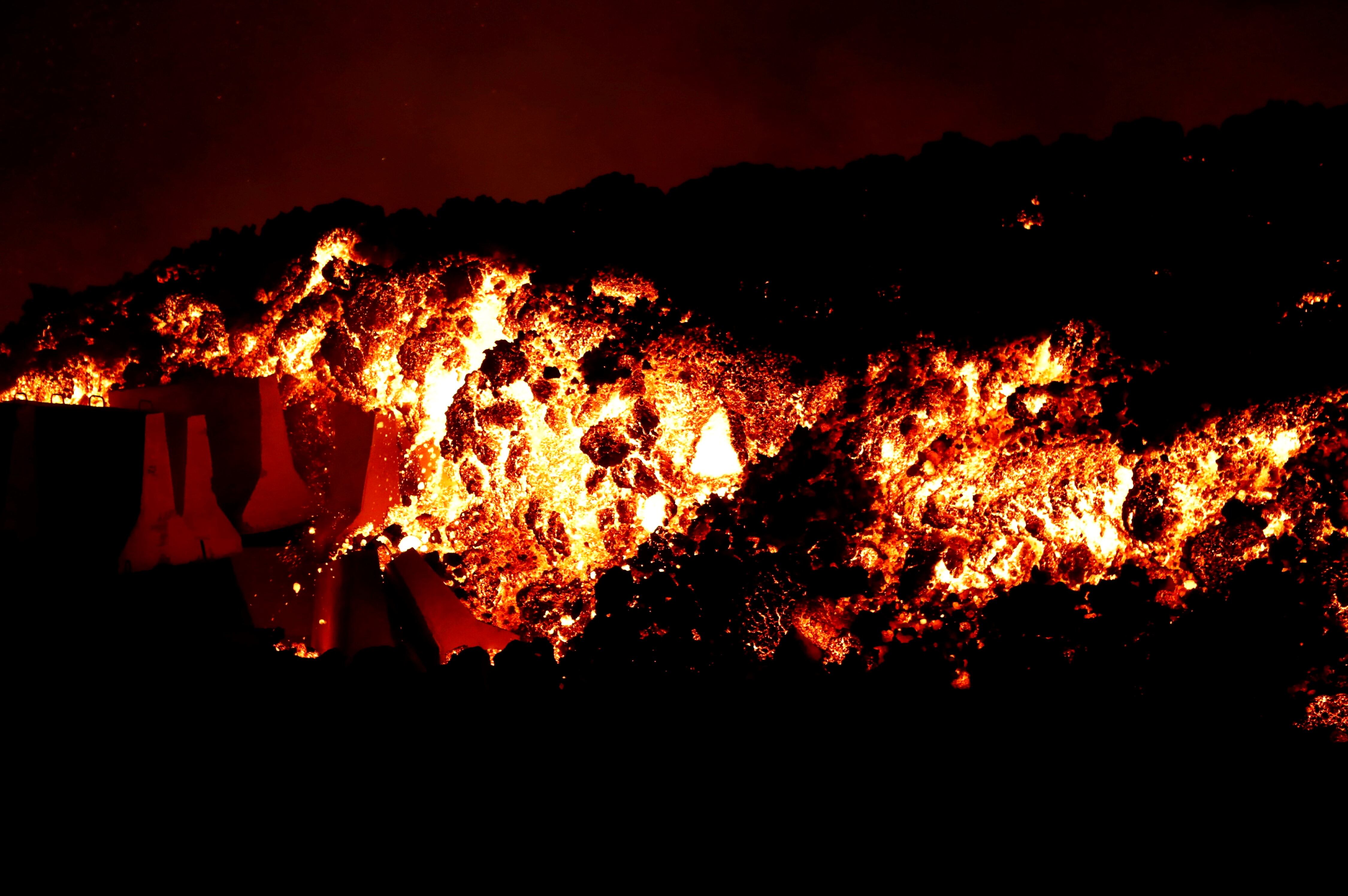 La erupción del volcán Cumbre Vieja dejó cientos de hogares destrozados.