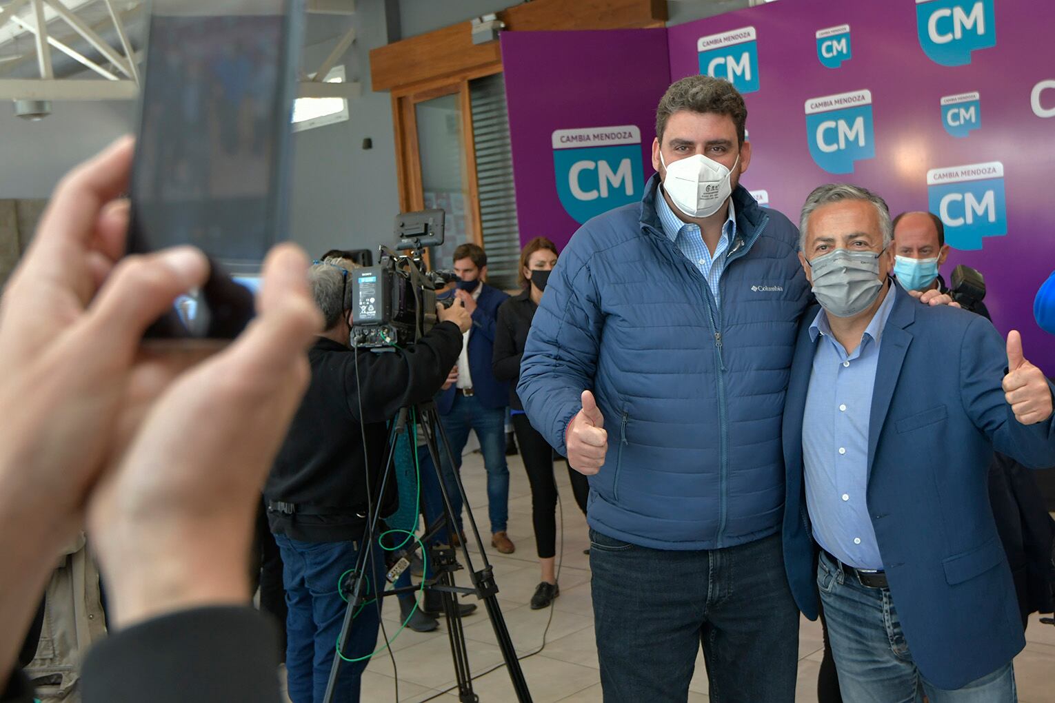 Martín Kerchner, hoy miembro del directorio de YPF en representación de Mendoza, es candidato a senador por Cambia Mendoza.
Foto: Orlando Pelichotti