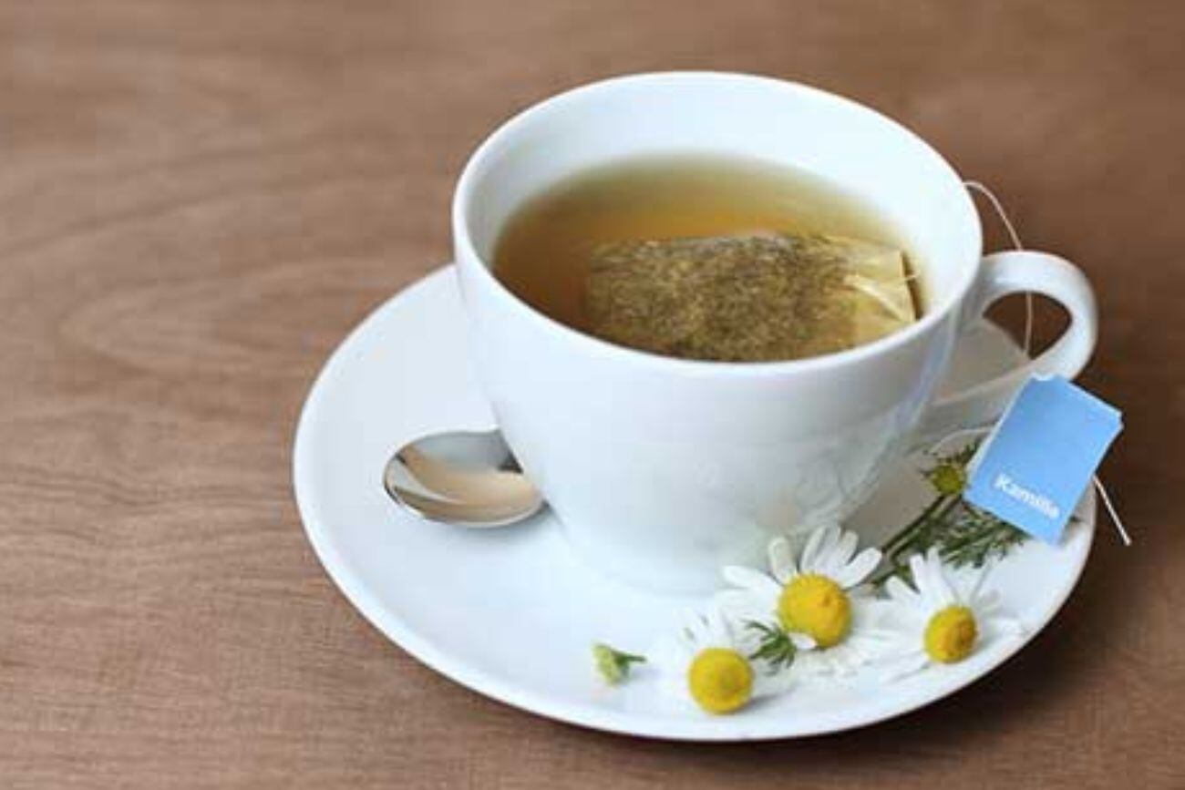 Té de manzanilla