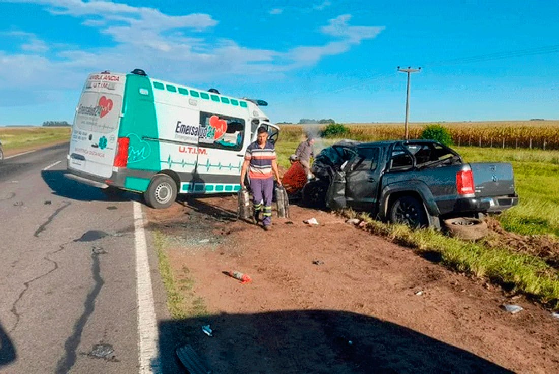 Muchos accidentes de este tipo ocurren en la Ruta 188. 