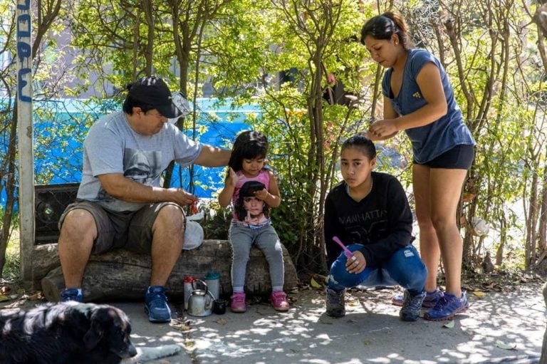 La historia de Ámbar, la joven que no subió al colectivo de la tragedia por problemas económicos . Foto: LA NACION - Crédito: Tomas Cuesta