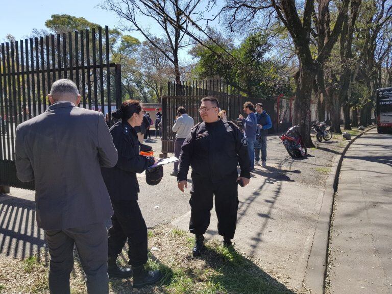 Simulacro de tragedia en espectáculo deportivo en el estadio de Newell's.(Red de Emergencias)