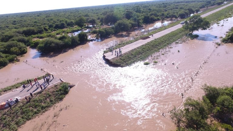 Desborde del Pilcomayo.