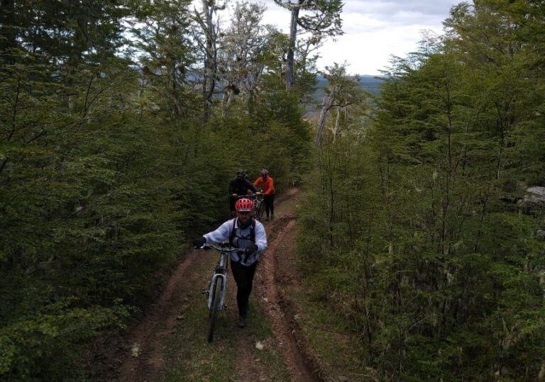 Competencia de ciclismo 'Rally de Tolhuin'