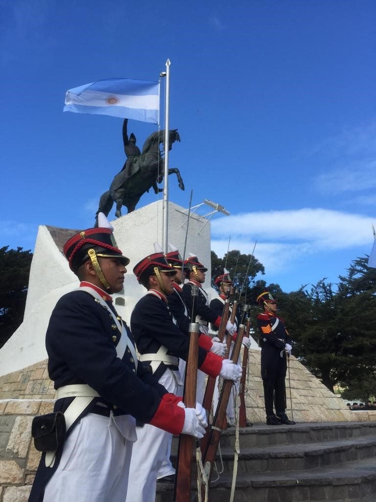 Acto aniversario Gral San Martín.