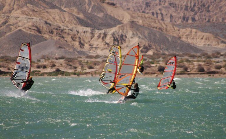 Windsurf en San Juan.