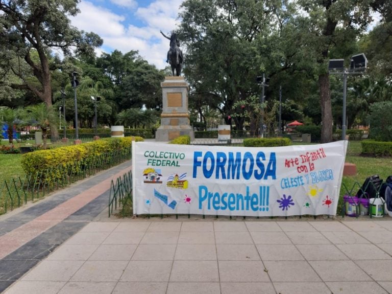 Con la Celeste y Blanca - Formosa, una de las provincias que se sumaron al evento