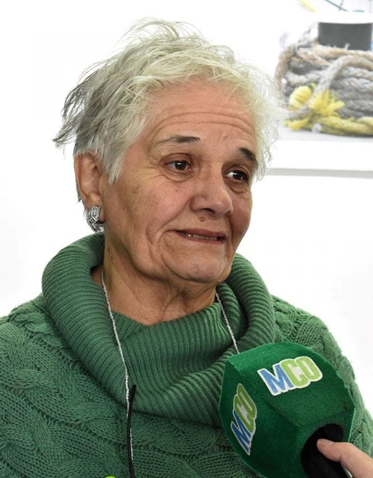 Perla Sesto, referente del Centro de Jubilados de SUPHE