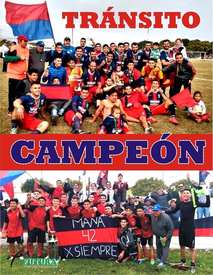 Transito campeón de la Liga Futura