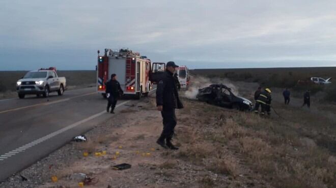 Imágenes del accidente