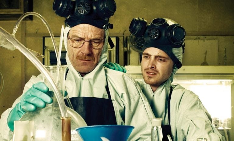 Escena de Breaking Bad.