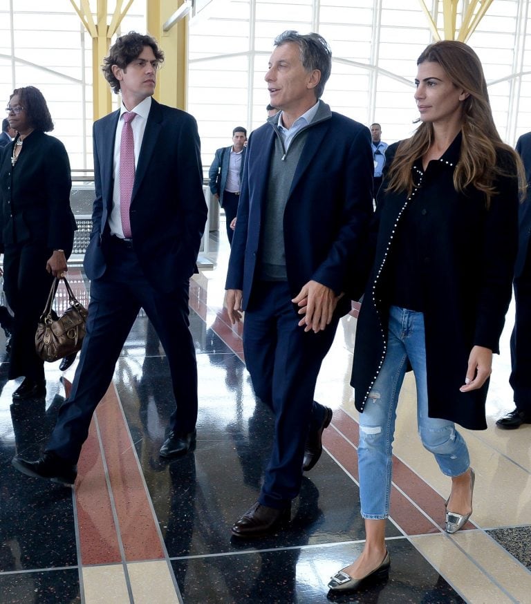 Lousteau con Mauricio Macri (Foto:DYN/PRESIDENCIA)