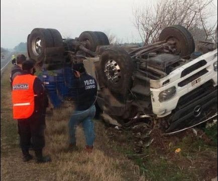 Accidente camion